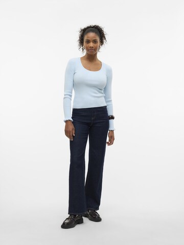 VERO MODA Trui 'VMWONDER' in Blauw