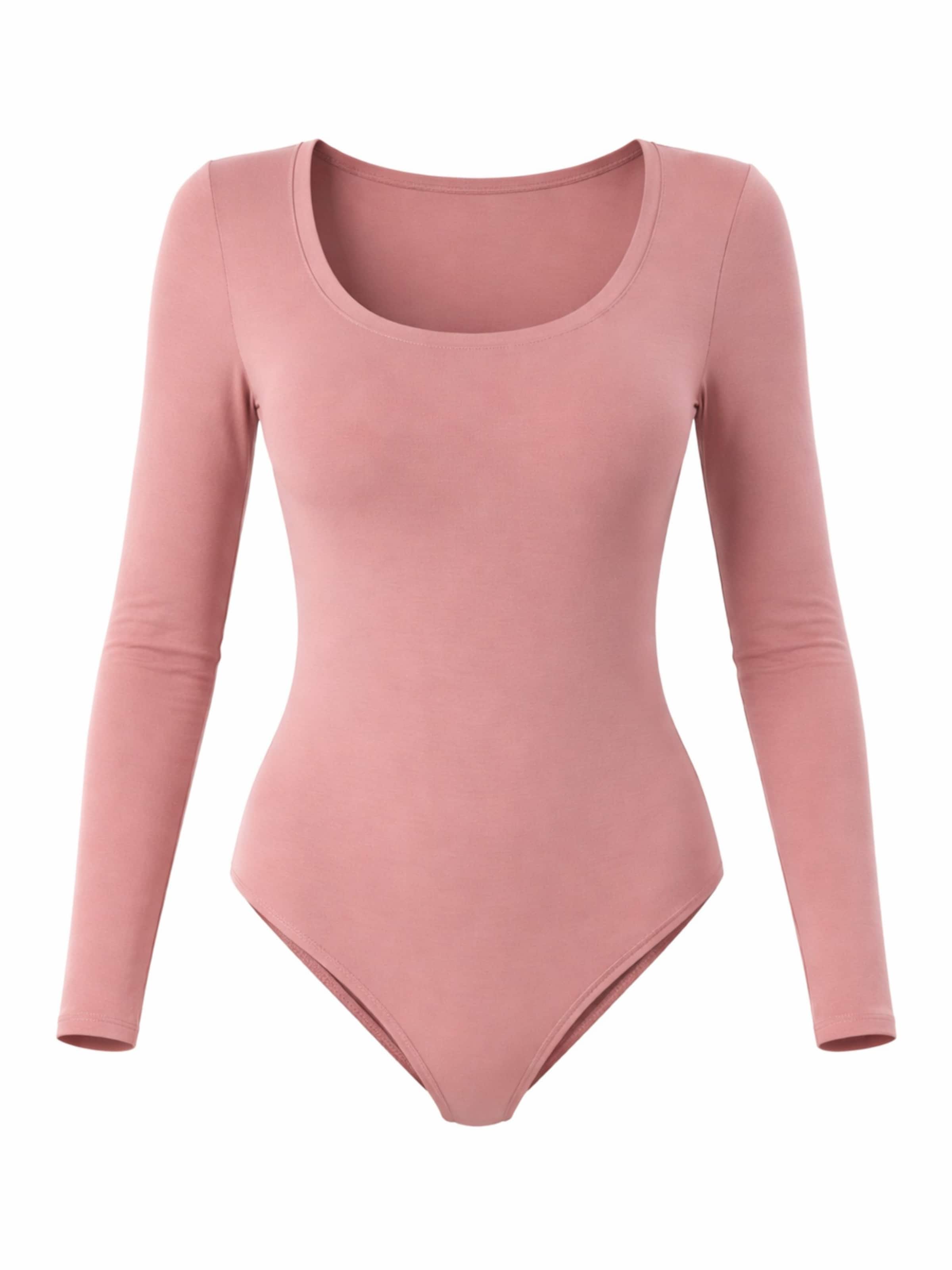 LEAFLETIC Sportbody 'Leafletic Women’s Bodysuit'‌ in Pink: Vorderseite