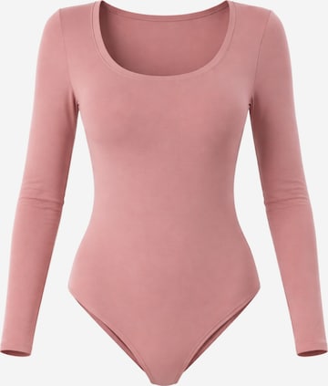 LEAFLETIC Sportbody 'Leafletic Women’s Bodysuit' in Pink: Vorderseite