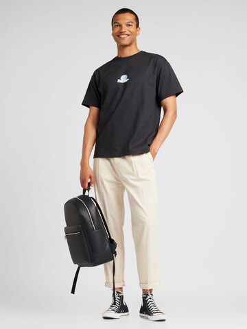 Dr. Denim T-Shirt 'Trooper' in Schwarz