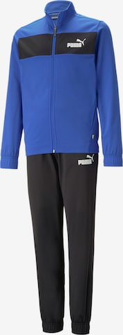 PUMA Trainingsanzug 'Poly' in Blau: predná strana