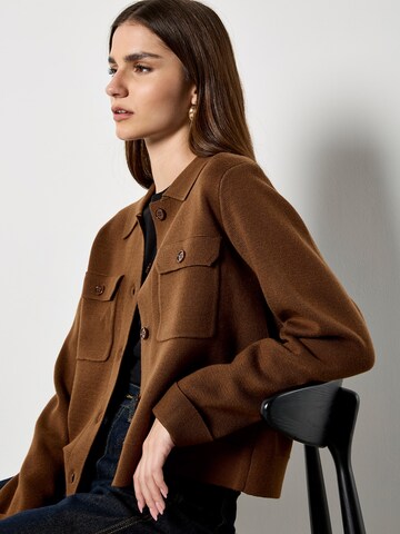 Cardigan ' ' Apricot en orange