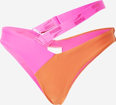 PUMA Bas de bikini sport en orange / rose / blanc, Vue avec produit