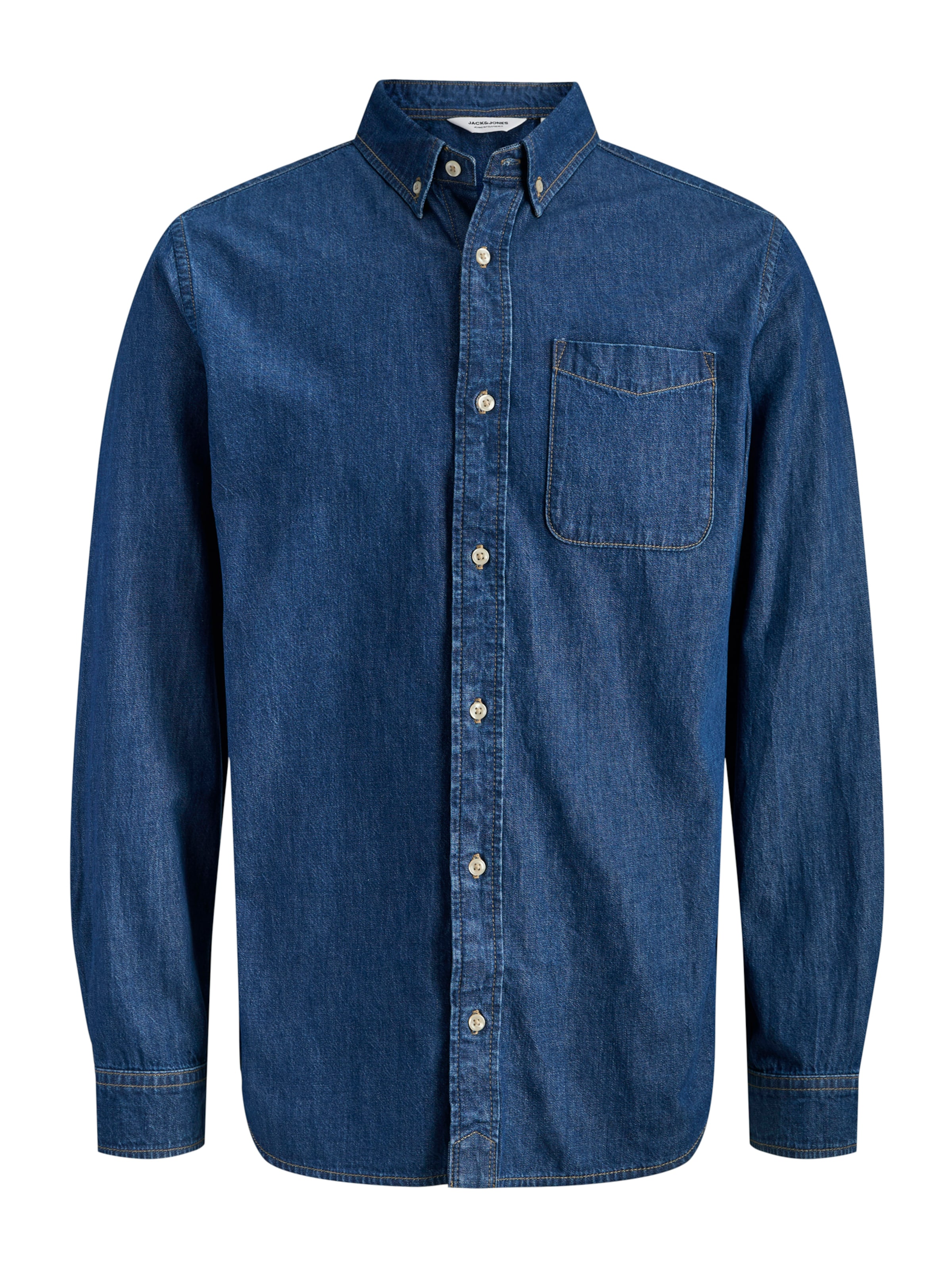 Regular fit Camicia 'JJEBROOK' di JACK & JONES in blu: frontale