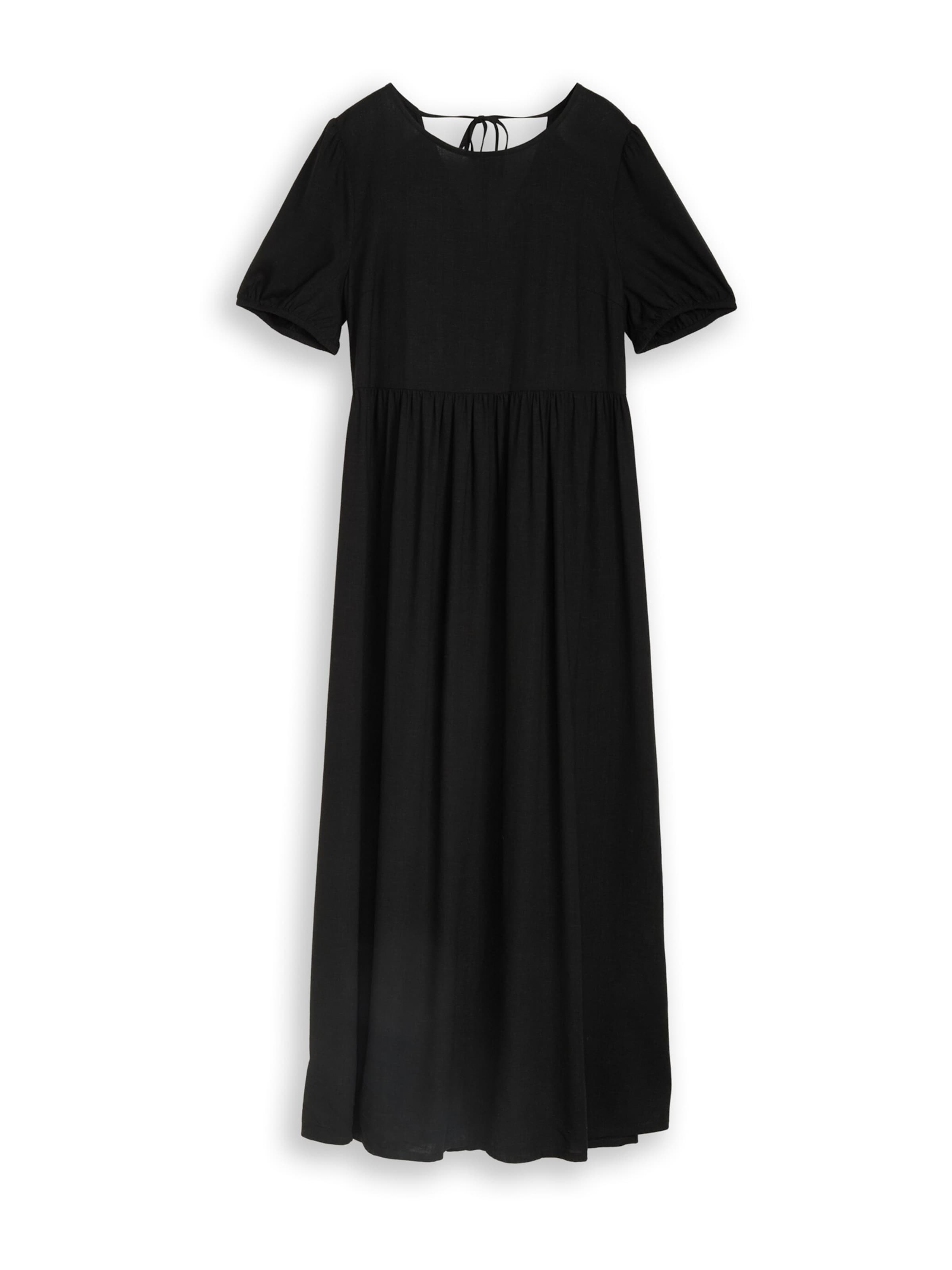 Robe TOM TAILOR DENIM en noir : devant