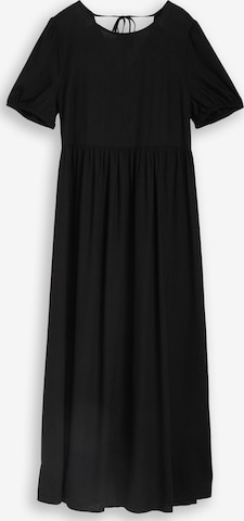 Robe TOM TAILOR DENIM en noir : devant