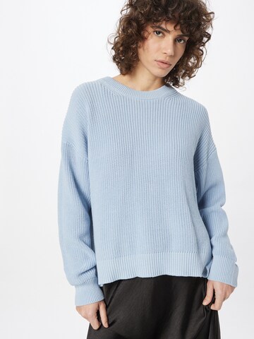 Soft Rebels Sweater 'Rosanna' in Blue: front