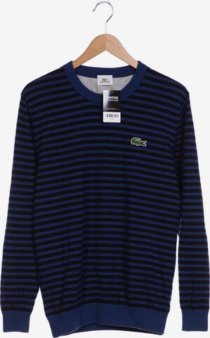 Lacoste Sport Sweatshirt & Zip-Up Hoodie in L in Blue: front