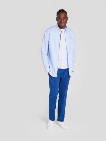 FQ1924 Regular Fit Skjorte 'Steven' i blå
