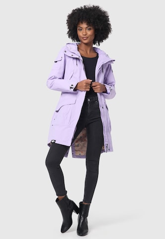 NAVAHOO Weatherproof jacket 'Pfefferschote' in Purple