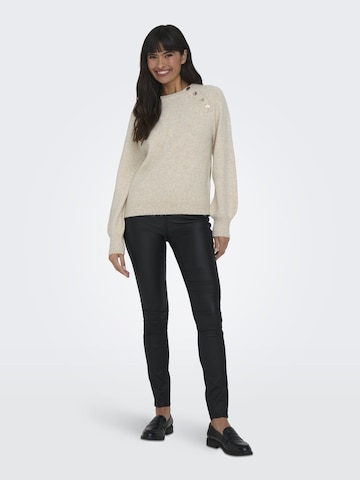ONLY Sweater 'Emma' in Beige