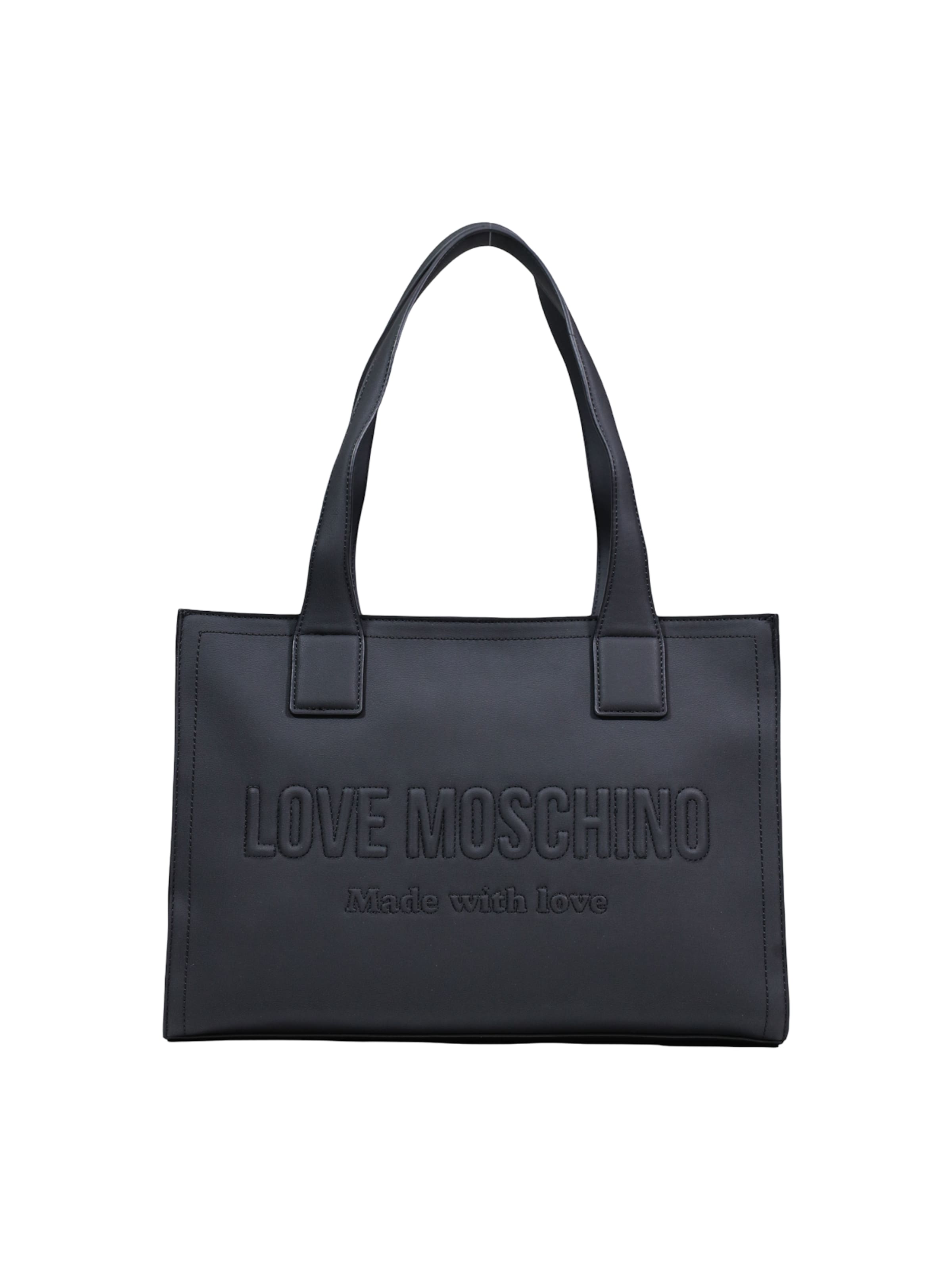 Borsa a spalla 'PU GRS JC4045PP1' di Love Moschino in nero: frontale