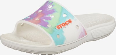 Crocs Badeschuh 'Tie Dye' in mischfarben / weiß, Produktansicht