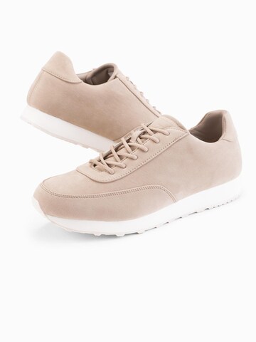 Ombre Sneaker in Beige
