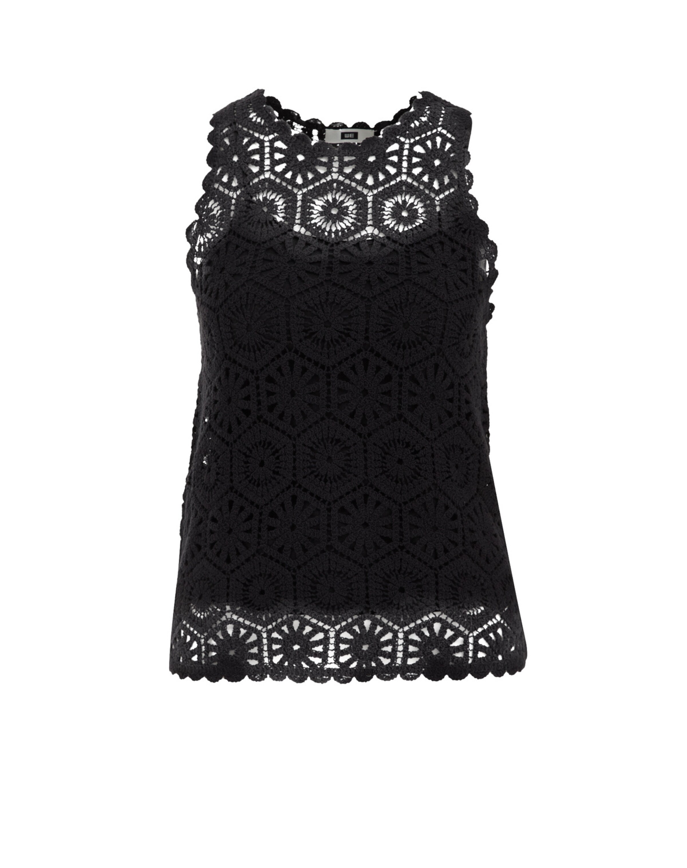 Top in maglia di WE Fashion in nero: frontale