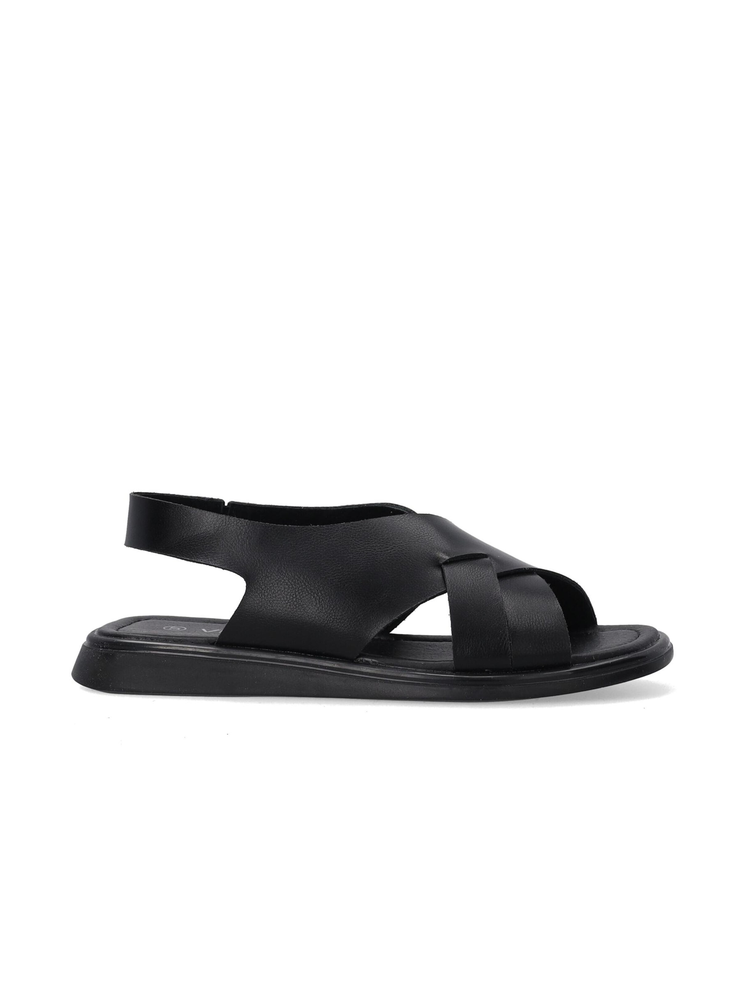 VENEZIA Sandale 'Venezia'‌‌‌‌‌‌‌ in Schwarz: Vorderseite