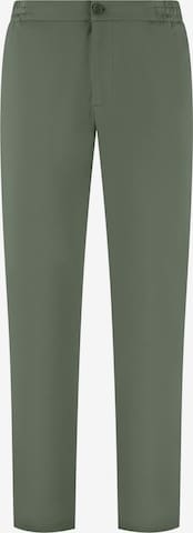 Regular Pantalon 'Hudson' Shiwi en vert : devant