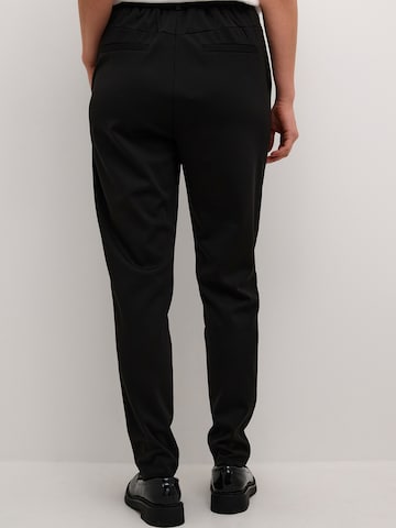 Tapered Pantaloni con pieghe 'Jenny' di Kaffe in nero