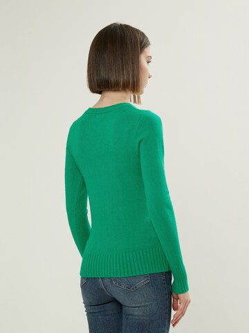 Influencer - Pullover em verde