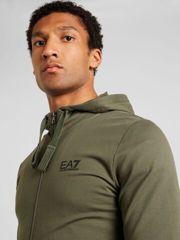 Tuta da jogging di EA7 Emporio Armani in verde