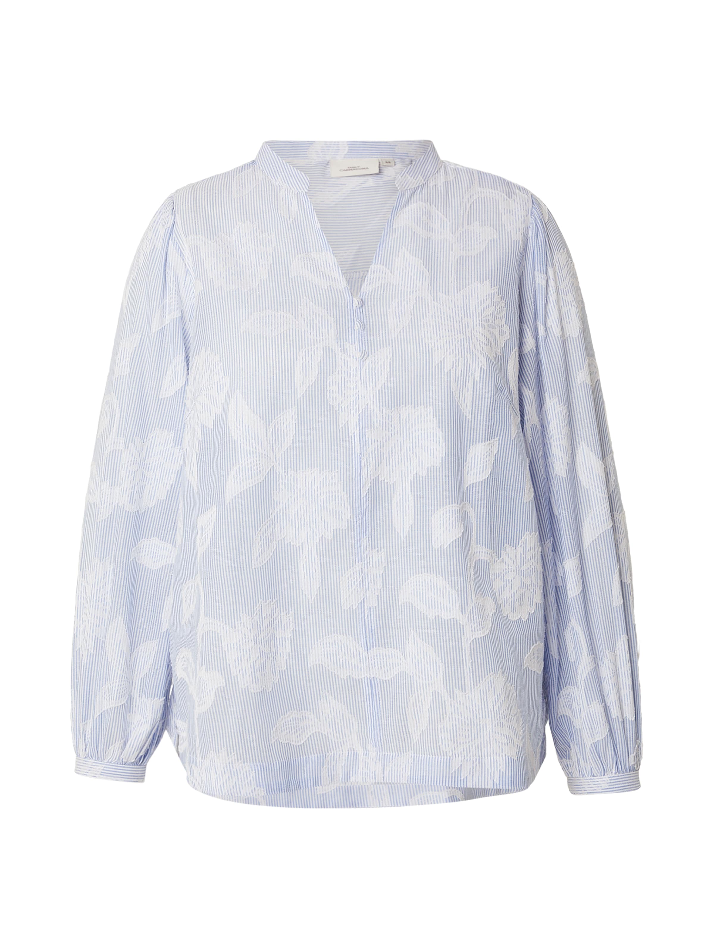 Camicia da donna 'CARTorra' di ONLY Carmakoma in blu: frontale