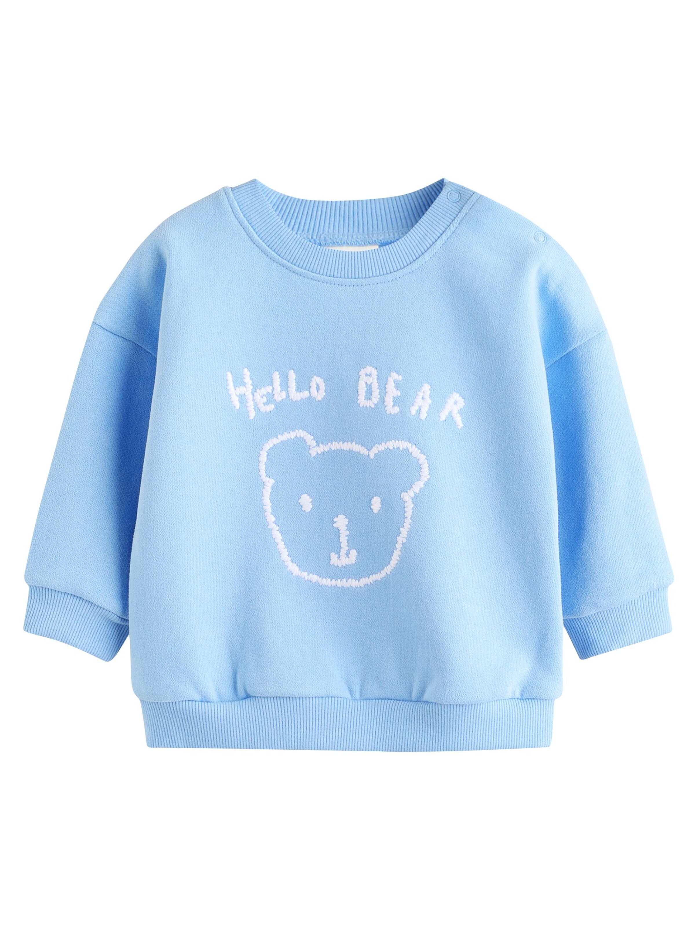 Next Träningsoverall i blå