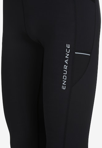 ENDURANCE Skinny Sportunterhose 'Energy' in Schwarz