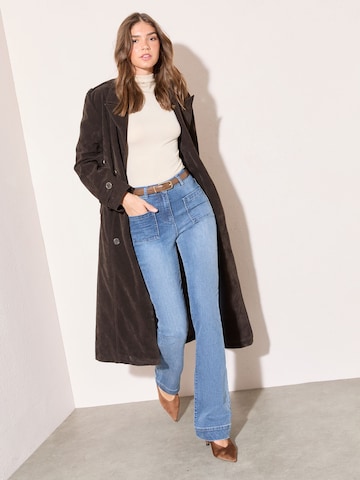 Friends Like These Flared Jeans 'Hourglass' in Blauw