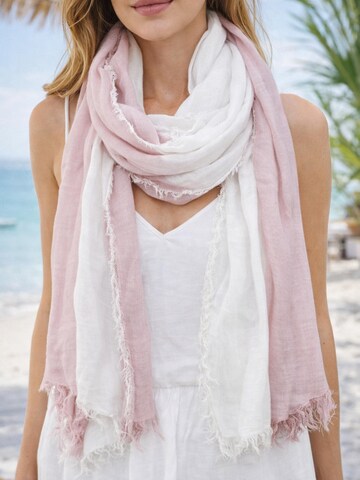 COLLEZIONE ALESSANDRO Scarf 'Dreamy' in Pink
