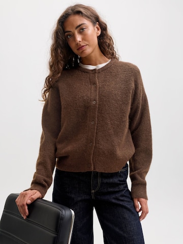 JJXX Gebreid vest 'JXMatilda' in Bruin