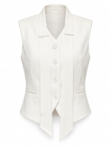 Gilet Ombre en blanc : devant