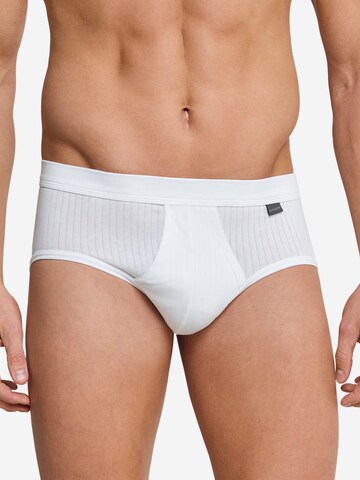 SCHIESSER Slip 'Cotton Essentials Authentic'‌ in Weiß