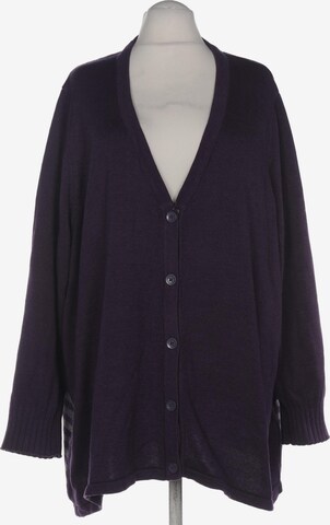 Ulla Popken Sweater & Cardigan in 7XL in Purple: front