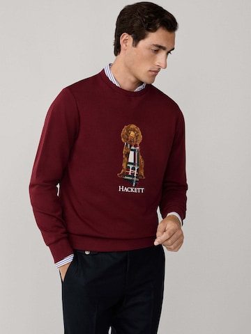 Hackett London Pullover 'Heritage Happy' in Rot