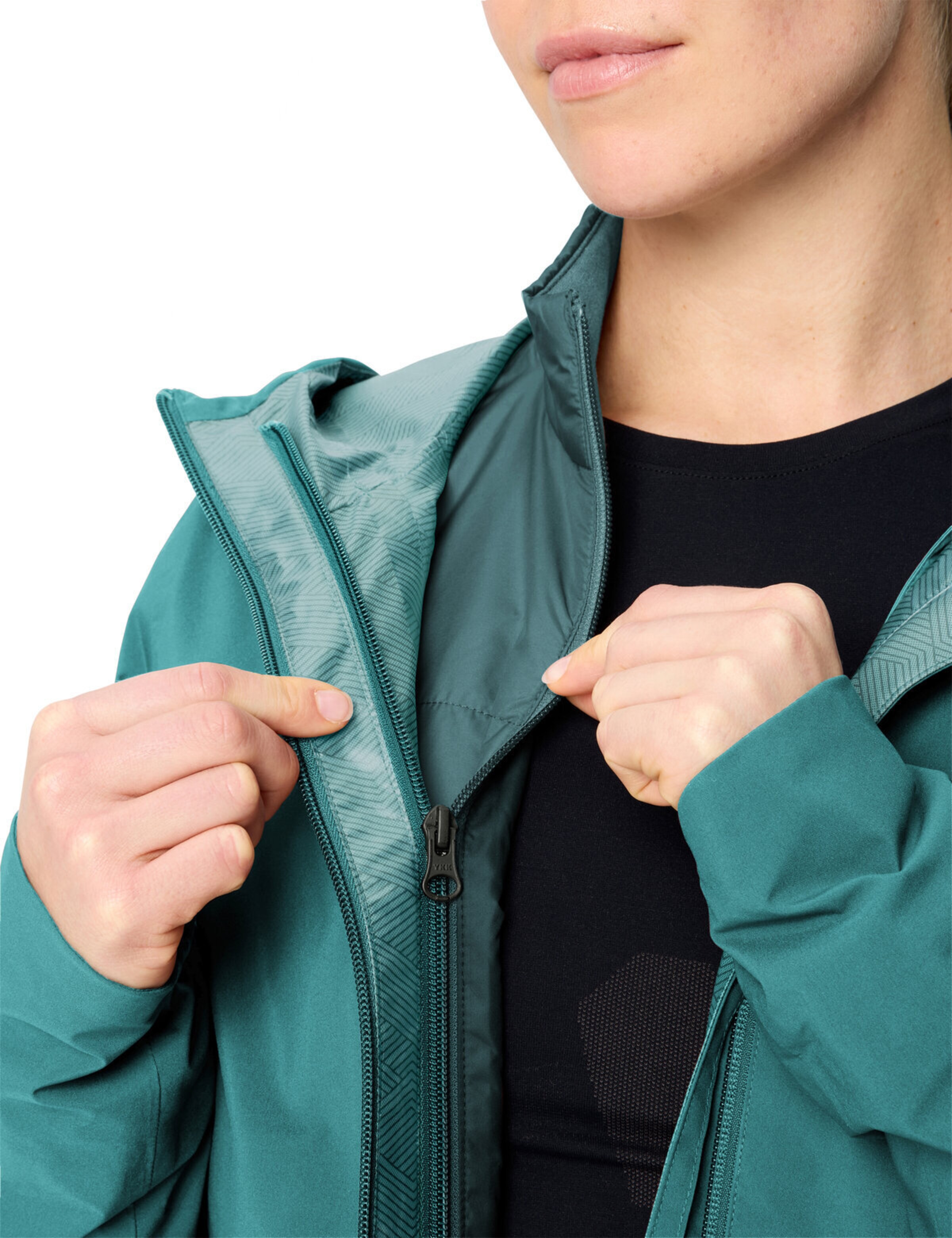 VAUDE Sports jacket 'Yaras II' in Green