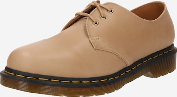 Dr. Martens Lace-Up Shoes in Beige: front