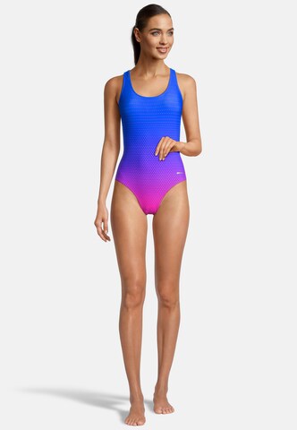 BECO the world of aquasports Bustier Badeanzug in Blau