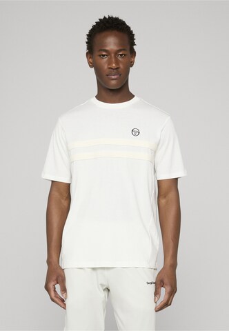 Sergio Tacchini Shirt 'Egeo Co' in Wit: voorkant