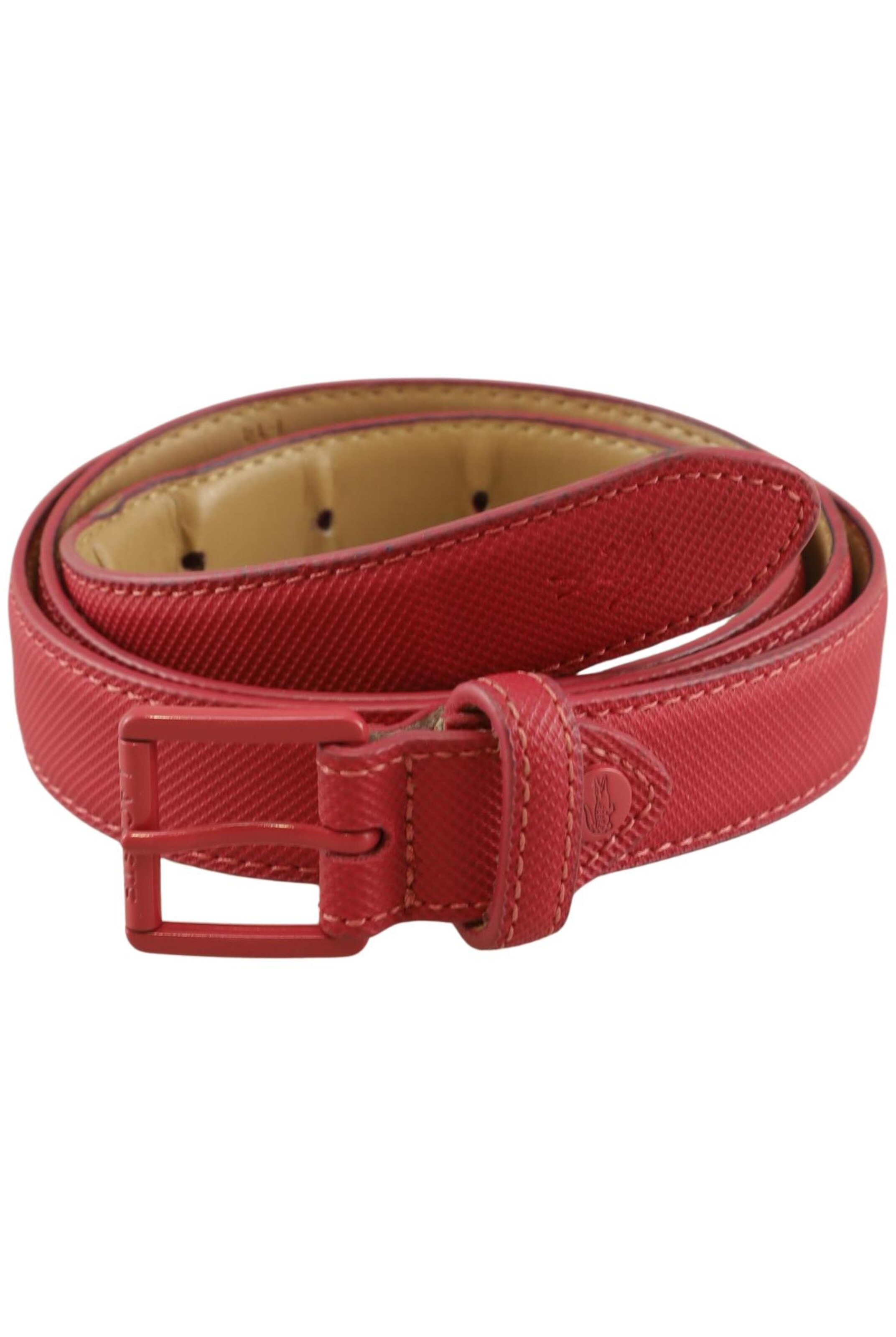 LACOSTE Belt & Suspenders in One size in Red: front