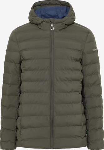 DreiMaster Maritim Winter Jacket in Green: front