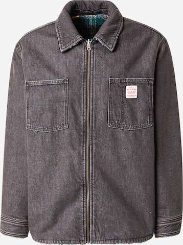 LEVI'S ® Välikausitakki 'Reversible Shacket' värissä musta: etupuoli