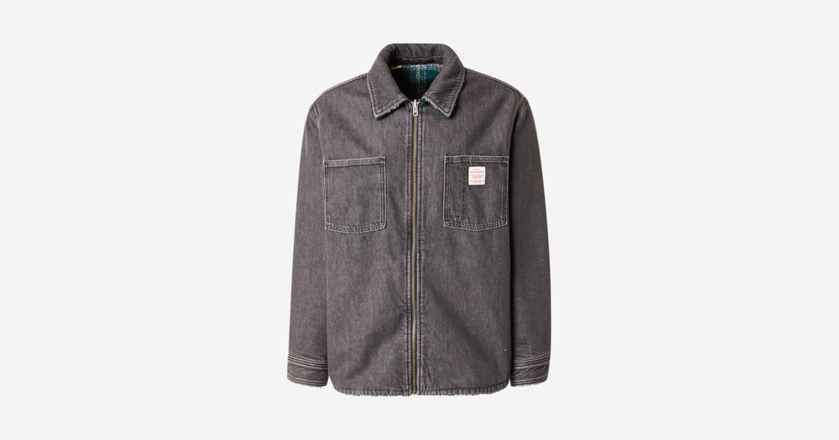LEVI'S ® Tussenjas 'Reversible Shacket' in Zwart | ABOUT YOU