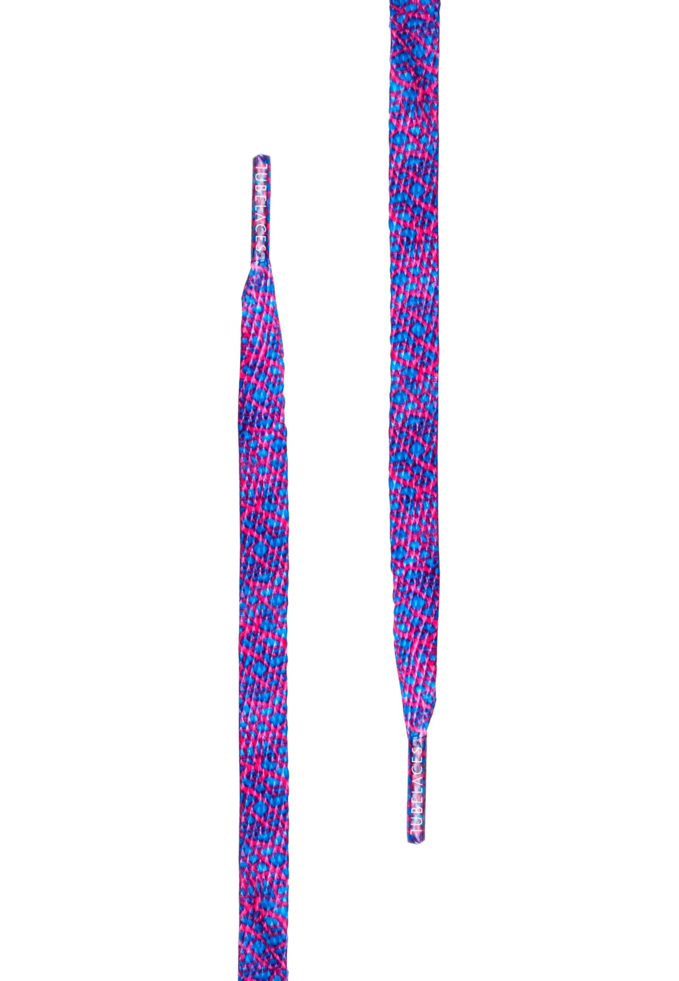 TUBELACES Doplňky k obuvi 'Special Flat' – modrá: přední strana