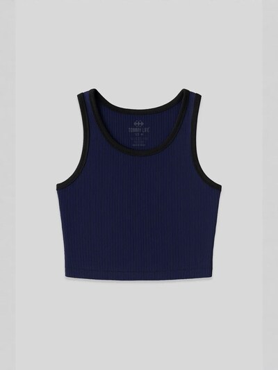 Tommy Life Haut en L en marine, Vue avec produit