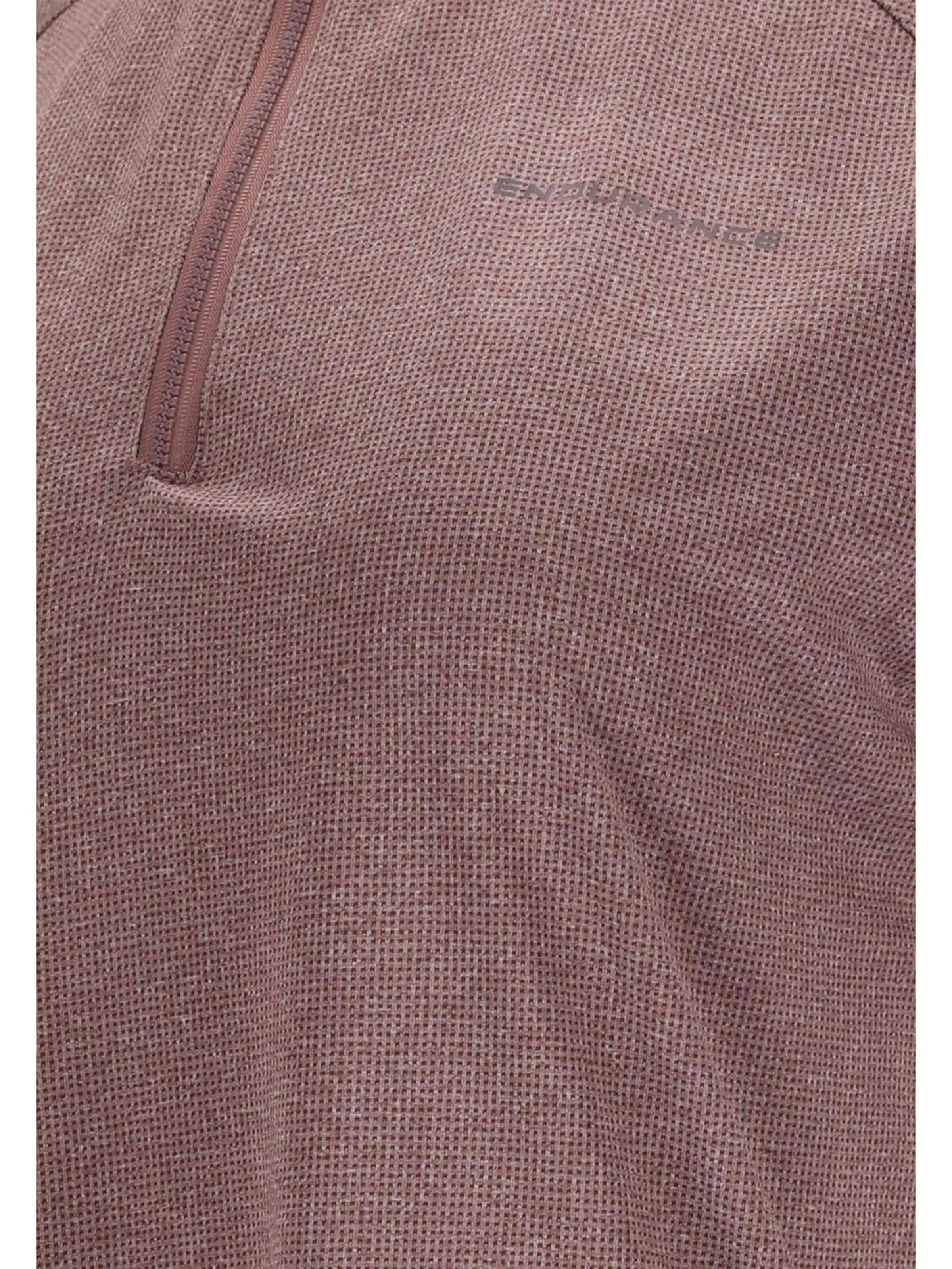 ENDURANCE Shirts 'Crow W Melange Cycling/MTB SS Shirt' i brun