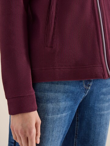 CECIL Zip-Up Hoodie in Red