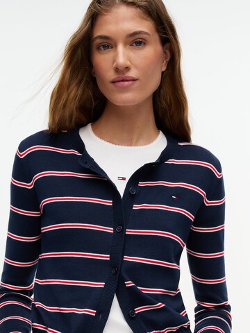 Tommy Jeans Strickjacke 'Essential' in Blau