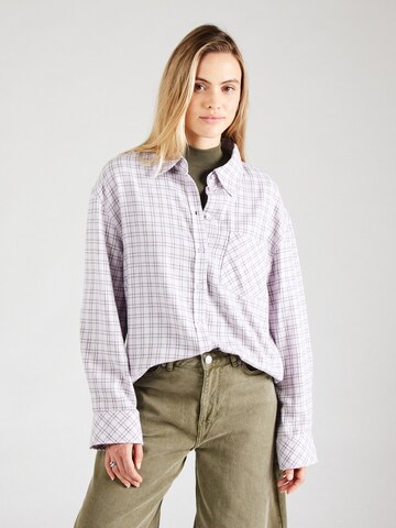 Camicia da donna di Monki in lilla: frontale