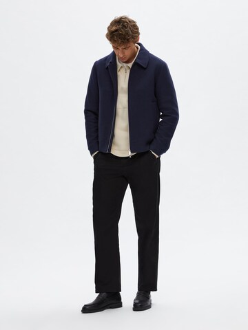 SELECTED HOMME Between-Season Jacket 'Filip' in Blue