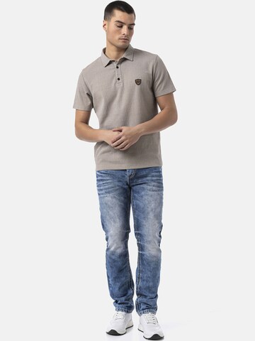 CIPO & BAXX Shirt 'CT825' in Beige